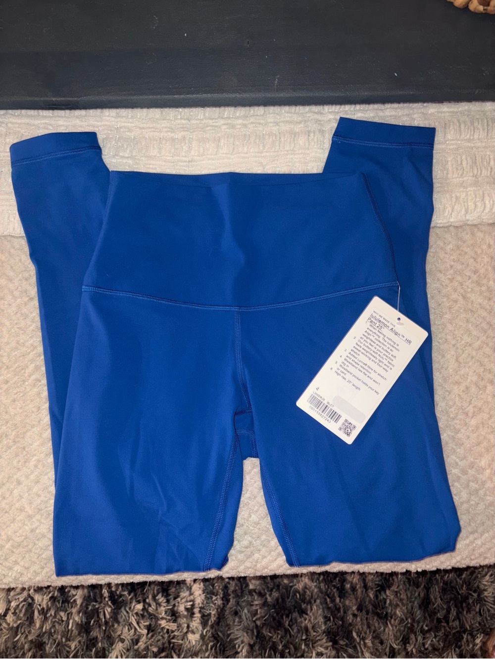 lululemon athletica Royal Blue High-Rise Leggings